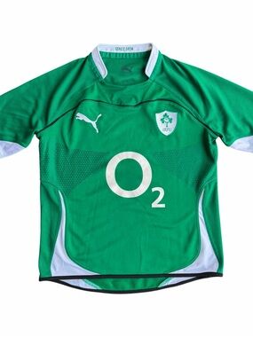 2010-2011 Ireland National Team IRFU Puma Rugby Jersey Size: L